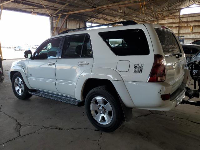 JTEZU14R948010989 - 2004 TOYOTA 4RUNNER SR5 WHITE photo 2