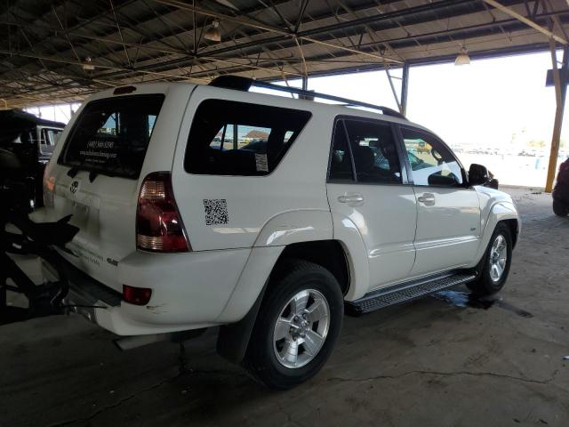 JTEZU14R948010989 - 2004 TOYOTA 4RUNNER SR5 WHITE photo 3