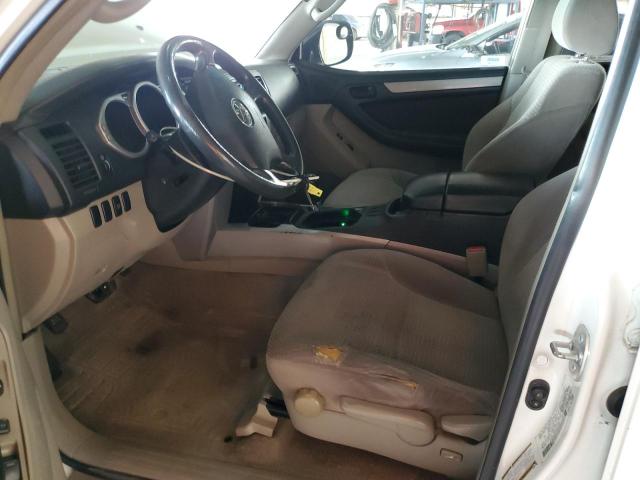 JTEZU14R948010989 - 2004 TOYOTA 4RUNNER SR5 WHITE photo 7