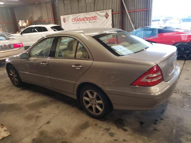 WDBRF54H87F901190 - 2007 MERCEDES-BENZ C 280 GRAY photo 2