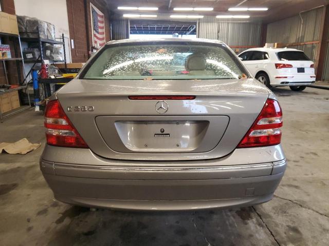 WDBRF54H87F901190 - 2007 MERCEDES-BENZ C 280 GRAY photo 6