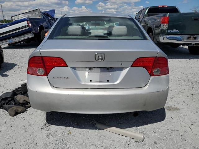 1HGFA16507L106779 - 2007 HONDA CIVIC LX GRAY photo 6