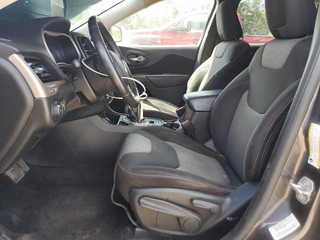 1C4PJLCSXEW293033 - 2014 JEEP CHEROKEE LATITUDE GRAY photo 7