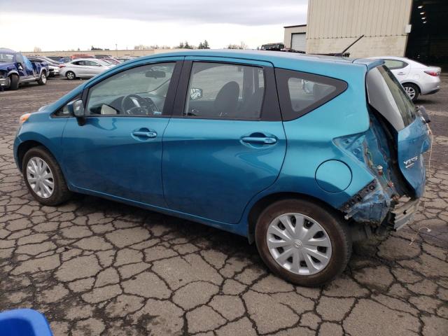 3N1CE2CP1FL365708 - 2015 NISSAN VERSA NOTE S BLUE photo 2