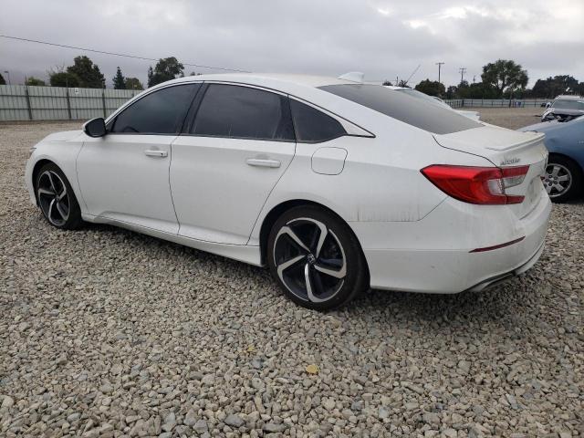1HGCV1F38LA061747 - 2020 HONDA ACCORD SPORT WHITE photo 2