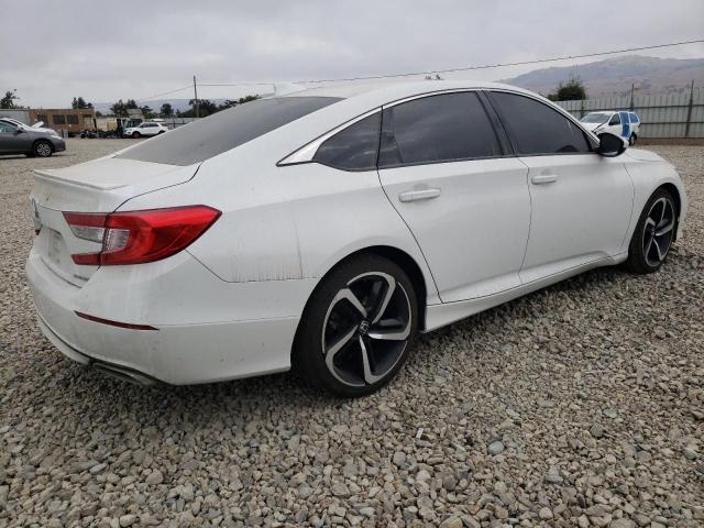 1HGCV1F38LA061747 - 2020 HONDA ACCORD SPORT WHITE photo 3