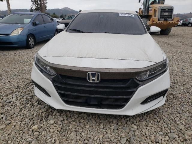 1HGCV1F38LA061747 - 2020 HONDA ACCORD SPORT WHITE photo 5