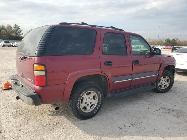 1GNEC13Z04R128356 - 2004 CHEVROLET TAHOE C1500 MAROON photo 3