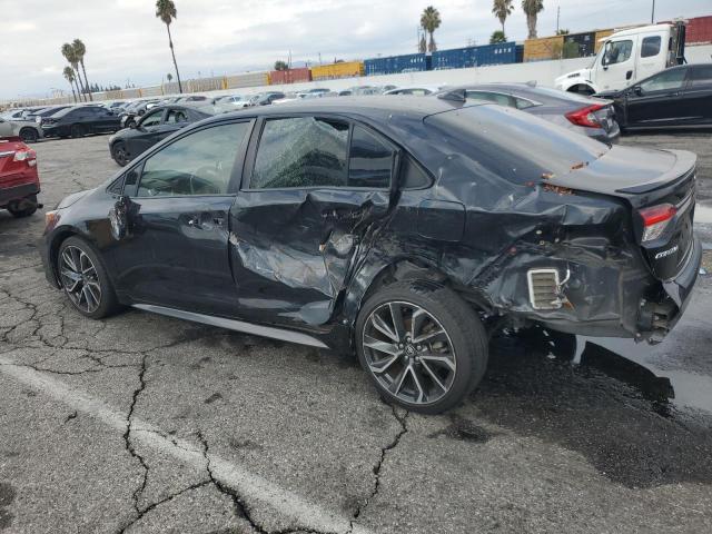 JTDM4RCE7LJ047266 - 2020 TOYOTA COROLLA SE შავი ფოტო 2