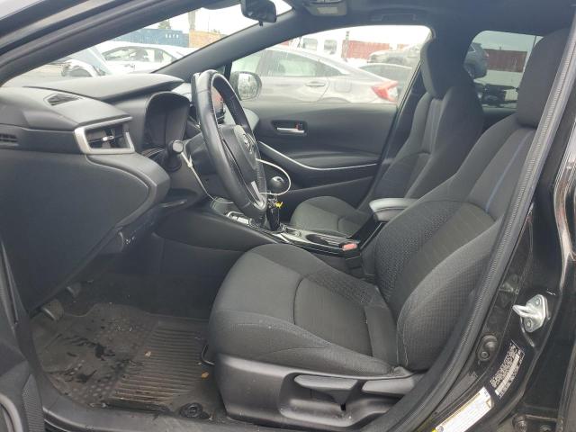 JTDM4RCE7LJ047266 - 2020 TOYOTA COROLLA SE შავი ფოტო 7