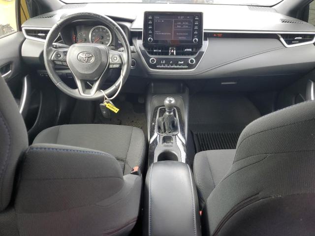 JTDM4RCE7LJ047266 - 2020 TOYOTA COROLLA SE შავი ფოტო 8