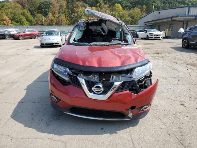 JN8AT2MV2GW153813 - 2016 NISSAN ROGUE S BURGUNDY photo 5