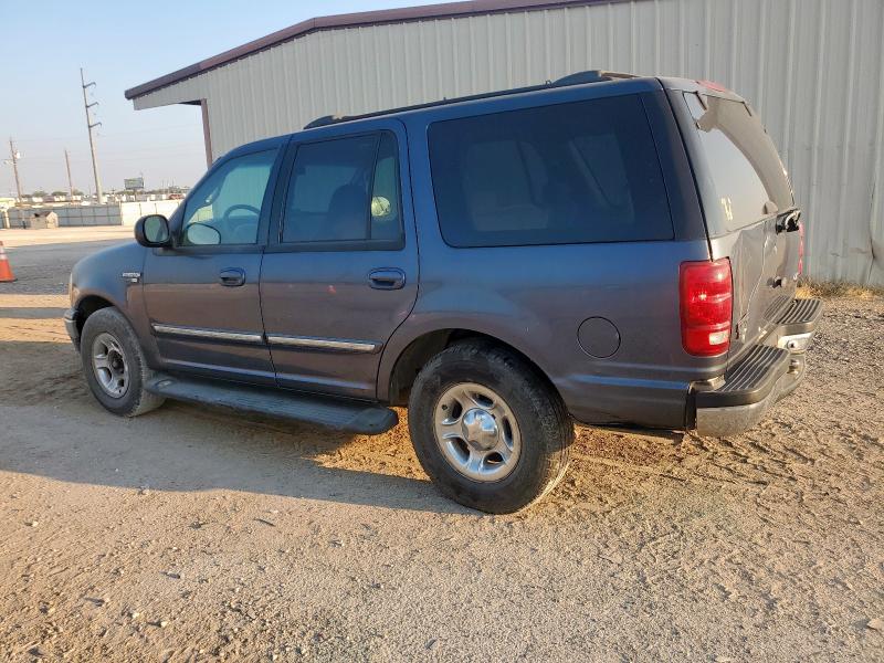 1FMRU1563YLB35929 - 2000 FORD EXPEDITION XLT BLUE photo 2