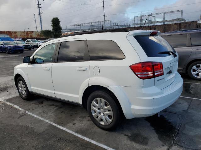 3C4PDCAB5HT562575 - 2017 DODGE JOURNEY SE WHITE photo 2