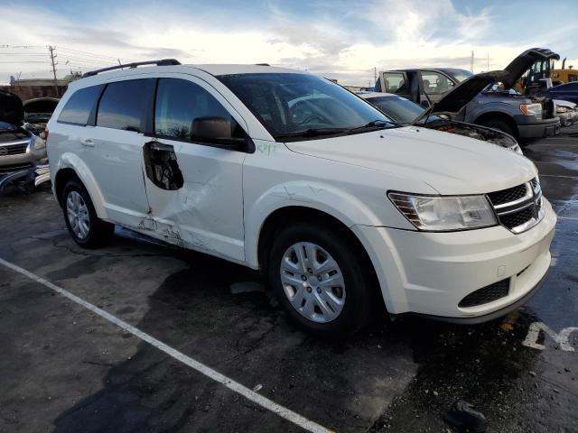 3C4PDCAB5HT562575 - 2017 DODGE JOURNEY SE WHITE photo 4