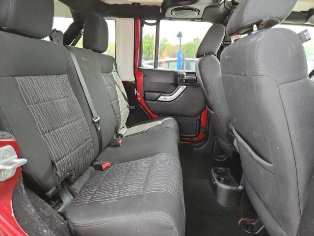 1C4HJWEG7CL237208 - 2012 JEEP WRANGLER U SAHARA BURGUNDY photo 11