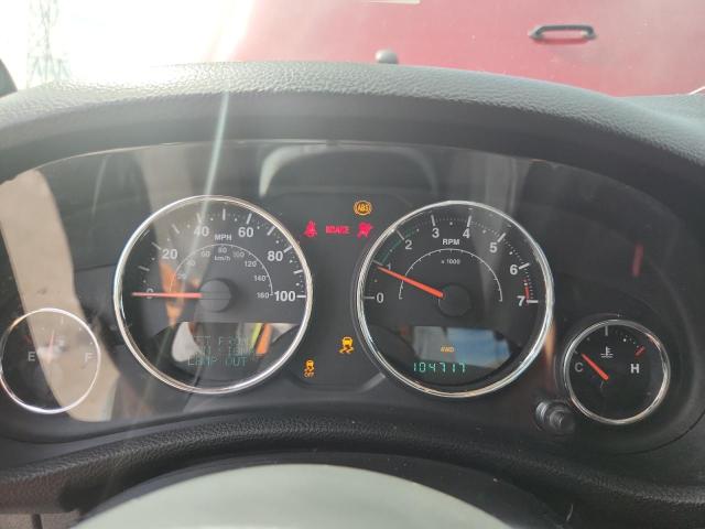 1C4HJWEG7CL237208 - 2012 JEEP WRANGLER U SAHARA BURGUNDY photo 9