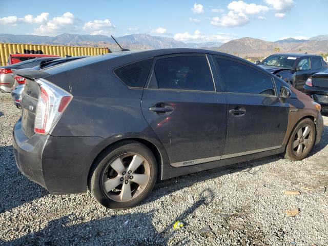 JTDKN3DU1D1669936 - 2013 TOYOTA PRIUS GRAY photo 3