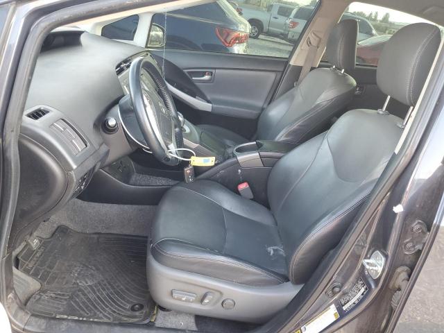 JTDKN3DU1D1669936 - 2013 TOYOTA PRIUS GRAY photo 7