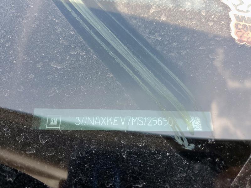 3GNAXKEV7MS125650 - 2021 CHEVROLET EQUINOX LT 白色 照片 13