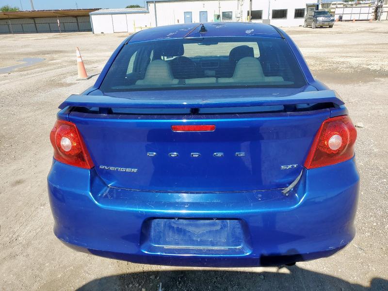 1C3CDZCB9CN207372 - 2012 DODGE AVENGER SXT Mavi foto 6