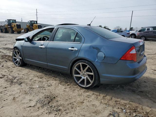 3FAHP0JA0CR300900 - 2012 FORD FUSION SEL TEAL photo 2