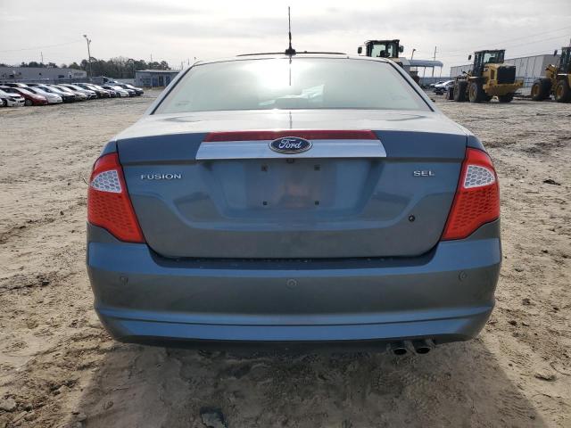 3FAHP0JA0CR300900 - 2012 FORD FUSION SEL TEAL photo 6