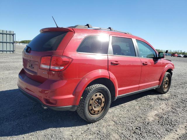 3C4PDDCGXHT609856 - 2017 DODGE JOURNEY SXT RED photo 3