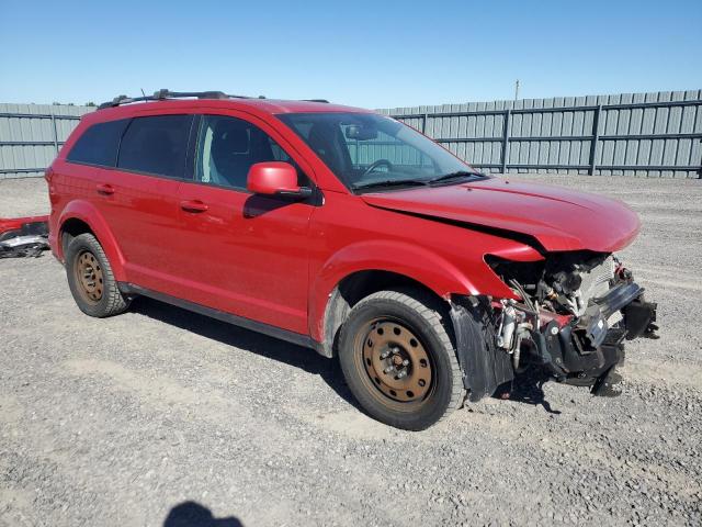 3C4PDDCGXHT609856 - 2017 DODGE JOURNEY SXT RED photo 4