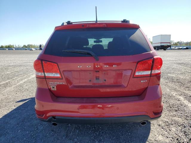 3C4PDDCGXHT609856 - 2017 DODGE JOURNEY SXT RED photo 6