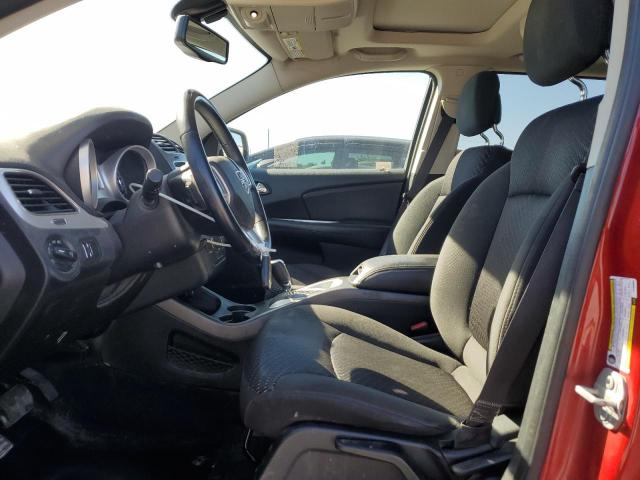 3C4PDDCGXHT609856 - 2017 DODGE JOURNEY SXT RED photo 7