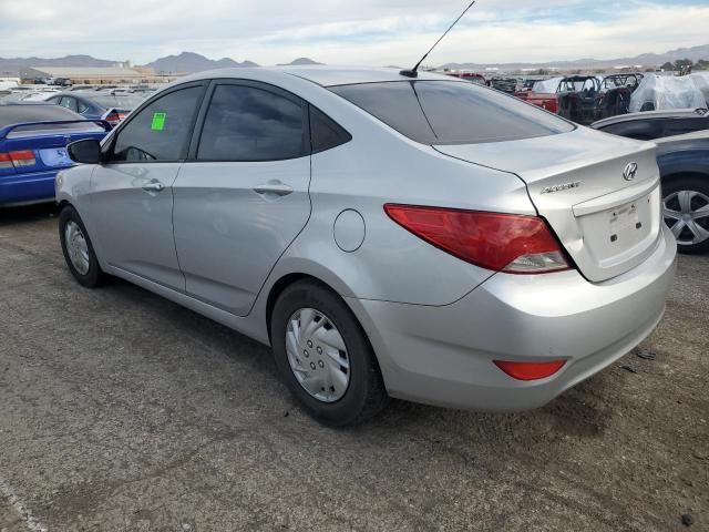 KMHCT4AE3FU824948 - 2015 HYUNDAI ACCENT GLS SILVER photo 2