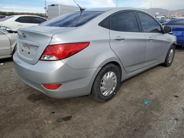 KMHCT4AE3FU824948 - 2015 HYUNDAI ACCENT GLS SILVER photo 3