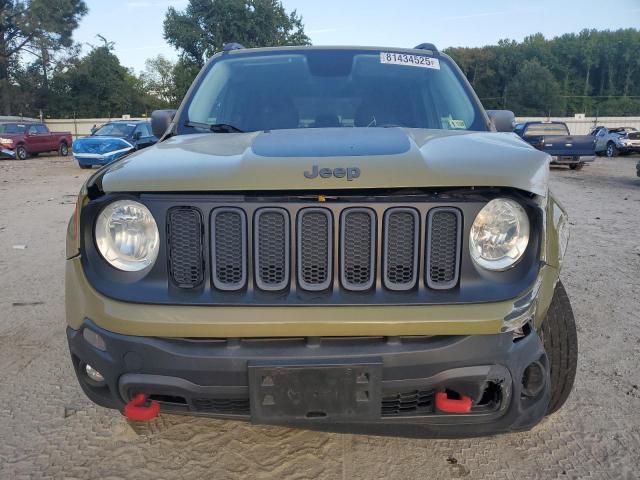 ZACCJBCT0FPB60758 - 2015 JEEP RENEGADE TRAILHAWK GREEN photo 5