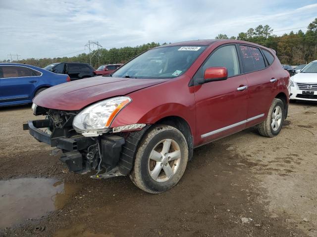 JN8AS5MV4DW618575 - 2013 NISSAN ROGUE S RED photo 1