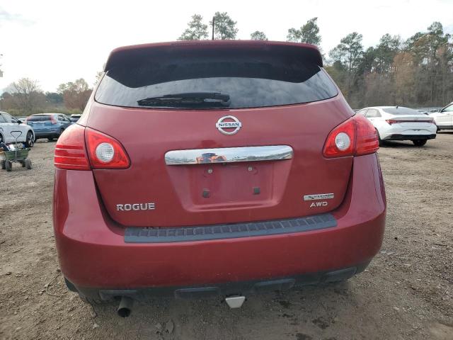 JN8AS5MV4DW618575 - 2013 NISSAN ROGUE S RED photo 6