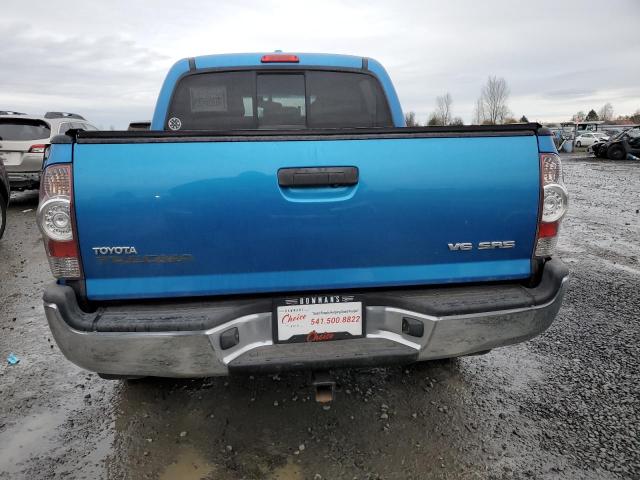 3TMJU62N99M089422 - 2009 TOYOTA TACOMA DOUBLE CAB PRERUNNER BLUE photo 6