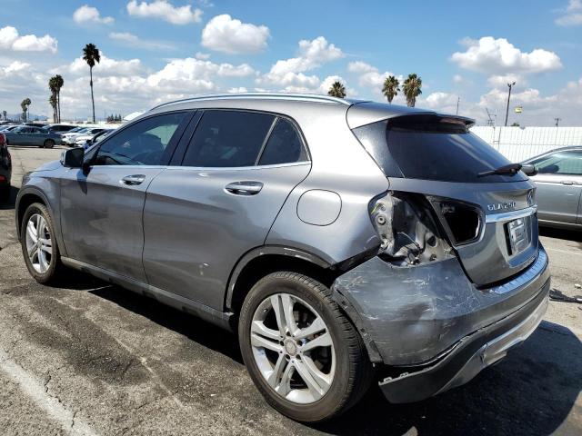 WDCTG4EB8FJ171800 - 2015 MERCEDES-BENZ GLA 250 Gris photo 2