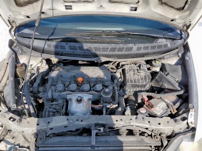 2HGFA1F56AH588517 - 2010 HONDA CIVIC LX WHITE photo 11