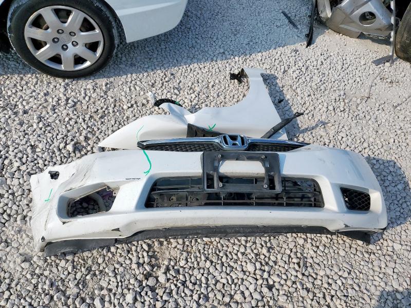 2HGFA1F56AH588517 - 2010 HONDA CIVIC LX WHITE photo 12