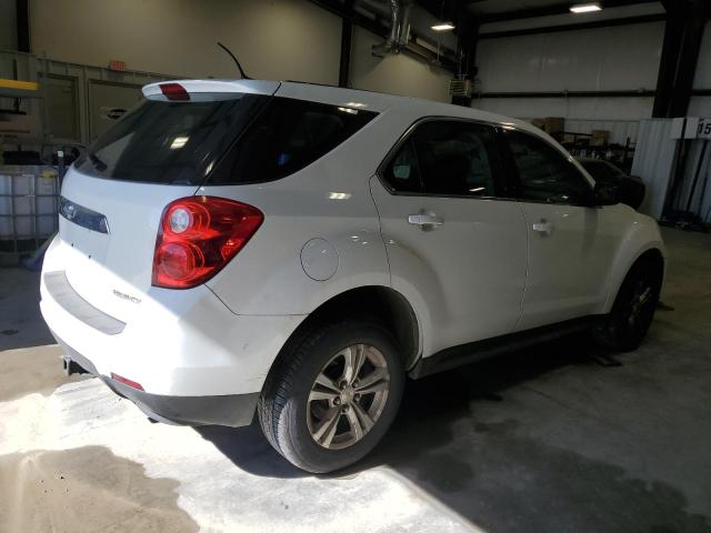 1GNALAEKXEZ127814 - 2014 CHEVROLET EQUINOX LS WHITE photo 3