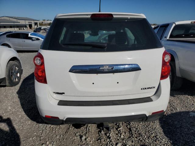 1GNALAEKXEZ127814 - 2014 CHEVROLET EQUINOX LS WHITE photo 6