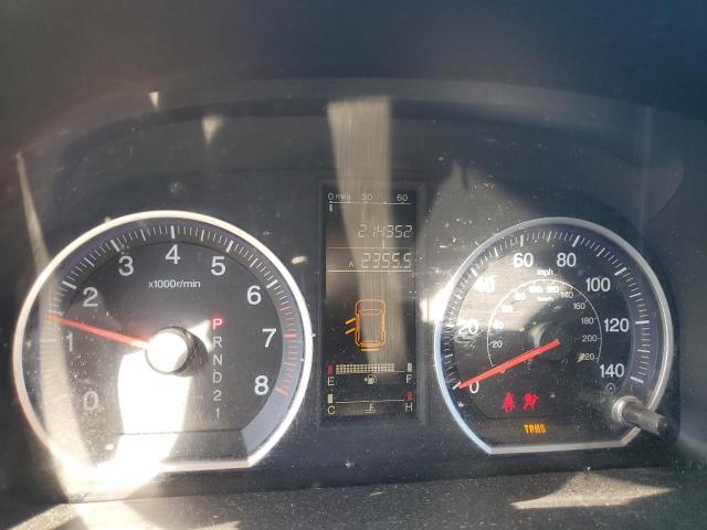 5J6RE48339L063386 - 2009 HONDA CR-V LX SILVER photo 9