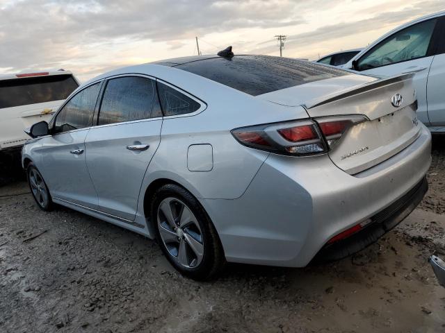 KMHE34L17GA033912 - 2016 HYUNDAI SONATA HYBRID SILVER photo 2