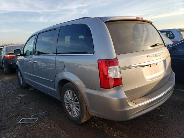 2C4RC1CG9DR665181 - 2013 CHRYSLER TOWN AND C TOURING L SILVER photo 2