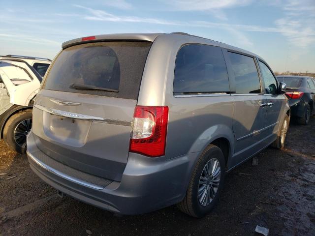 2C4RC1CG9DR665181 - 2013 CHRYSLER TOWN AND C TOURING L SILVER photo 3
