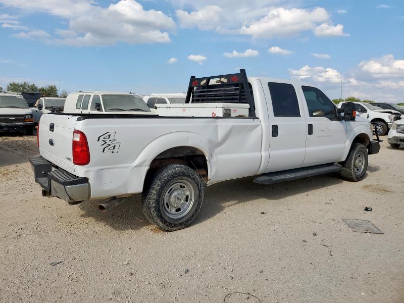 1FT7W2B68FEB06802 - 2015 FORD F250 SUPER DUTY WHITE photo 3
