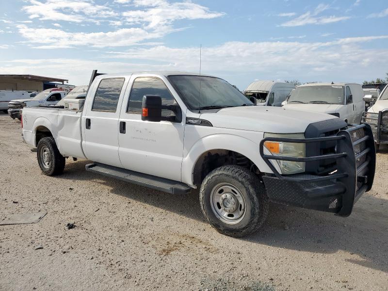 1FT7W2B68FEB06802 - 2015 FORD F250 SUPER DUTY WHITE photo 4