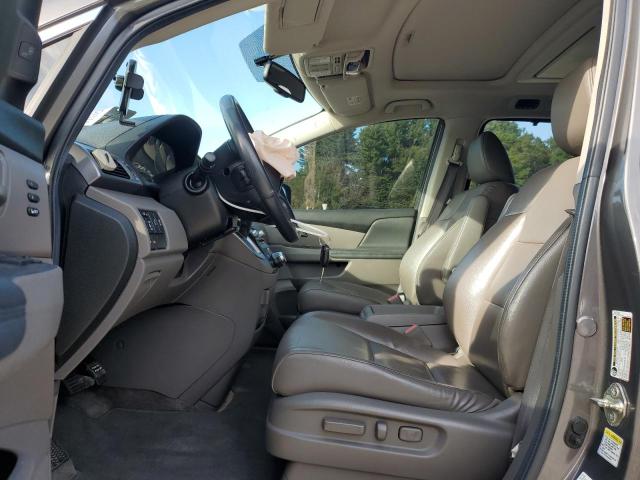 5FNRL5H94DB013310 - 2013 HONDA ODYSSEY TOURING 灰色 照片 7