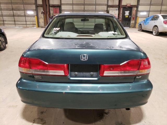 1HGCG56482A158102 - 2002 HONDA ACCORD LX GREEN photo 6